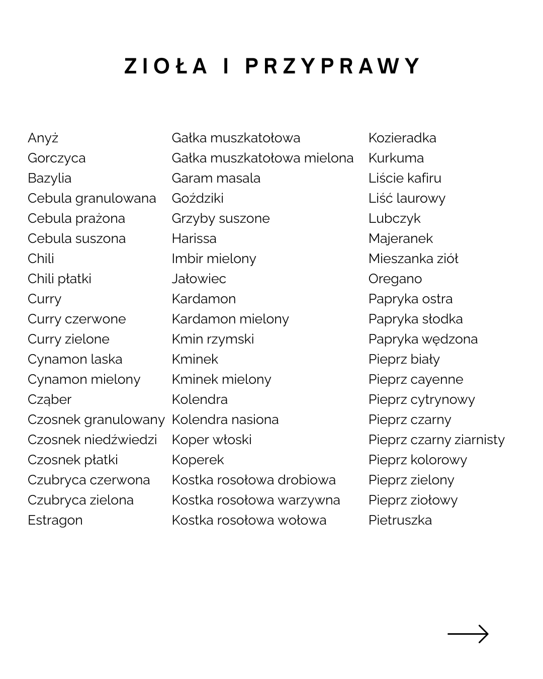 zestaw | zioła i przyprawy | 100 elementów